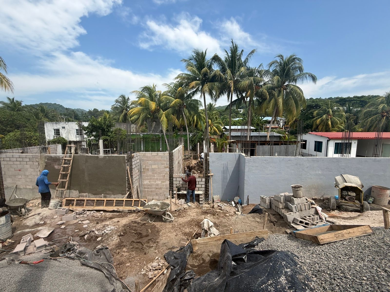 Inicio de la obra